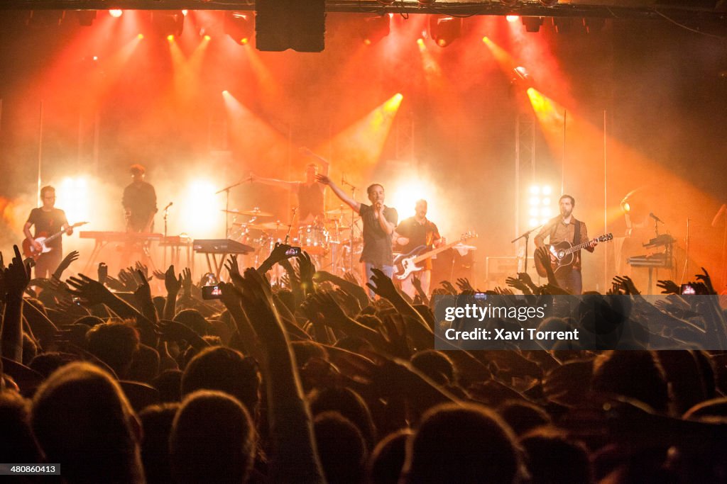 Love Of Lesbian Perform in Concert in Madrid