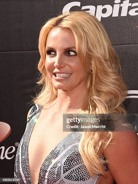 Singer Britney Spears attends The 2015 ESPYS at Microsoft Theater on July 15, 2015 in Los Angeles, California.