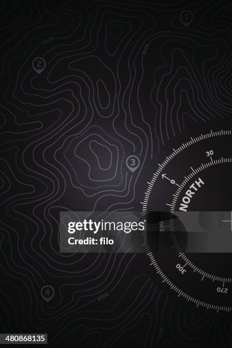 Topo Map Background Topo Map Background