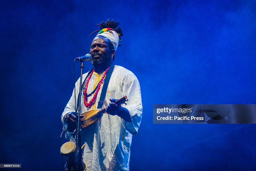 Baba Sissoko, African singer and musician, leader of African...
