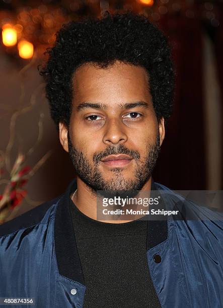 Twin Shadow attends the Michael Bastian + GMC Dinner during New York Fashion Week: Men's S/S 2016 on July 15, 2015 in New York City.