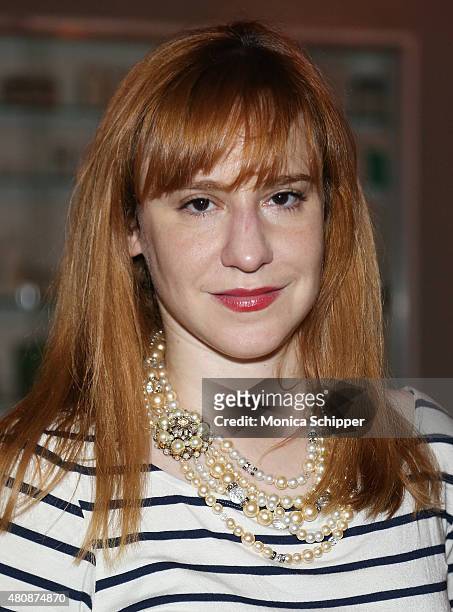 Mandie Erickson attends the Michael Bastian + GMC Dinner during New York Fashion Week: Men's S/S 2016 on July 15, 2015 in New York City.