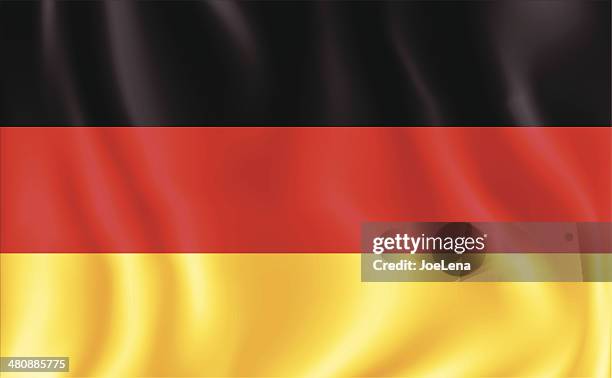 illustrations, cliparts, dessins animés et icônes de drapeau allemand - drapeau allemand