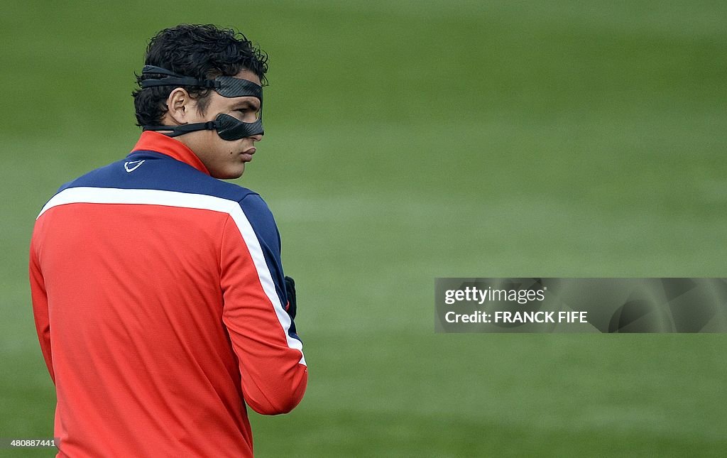 FBL-FRA-LIGUE1-PSG-TRAINING