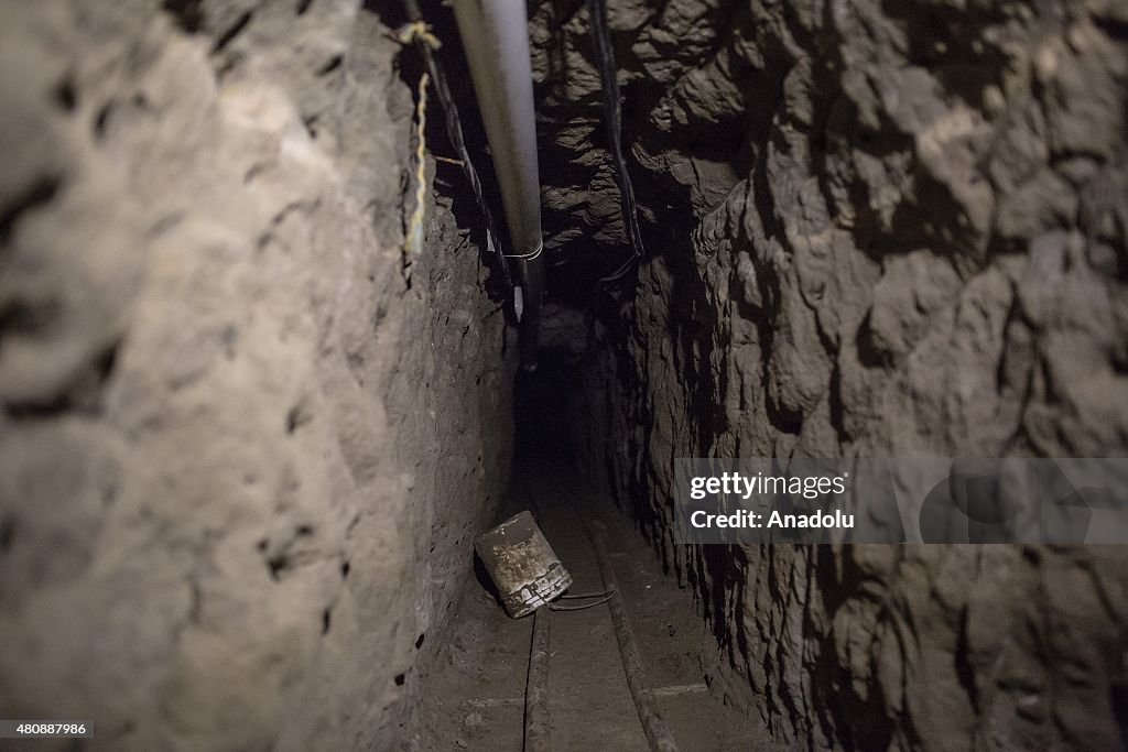 Joaquin 'El Chapo' Guzman Escape Tunnel