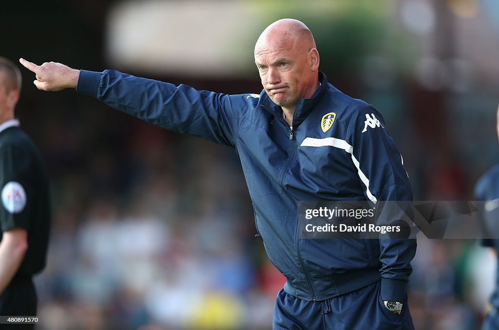 York City v Leeds United - Pre Season Friendly