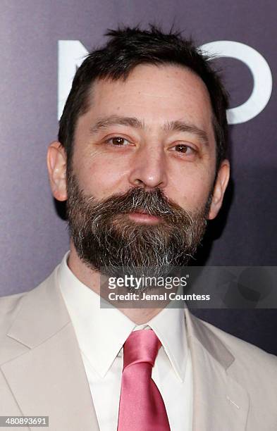 Executive producer and co-screenwriter Ari Handel attends the New York Premiere of "Noah" at Clearview Ziegfeld Theatre on March 26, 2014 in New York...