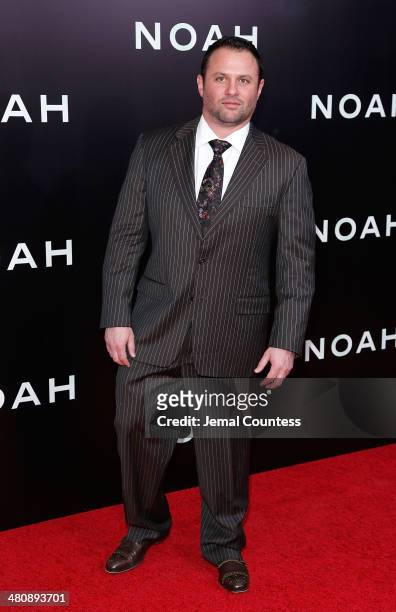 Producer Scott Franklin attends the New York Premiere of "Noah" at Clearview Ziegfeld Theatre on March 26, 2014 in New York City.