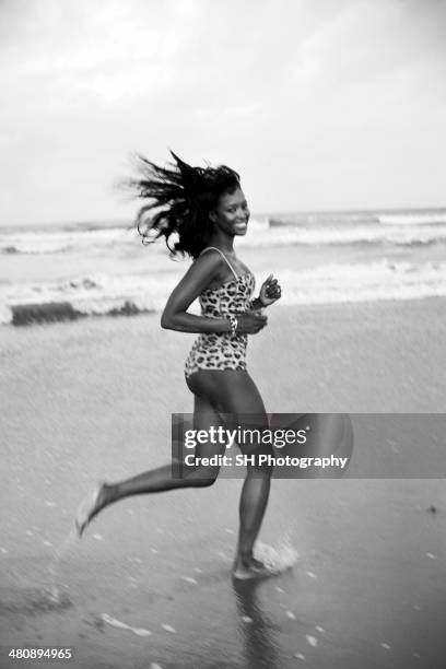 Fashion model Naomi Campbell is photographed for I-d magazine on October 23, 2007 in Mombasa, Kenya.