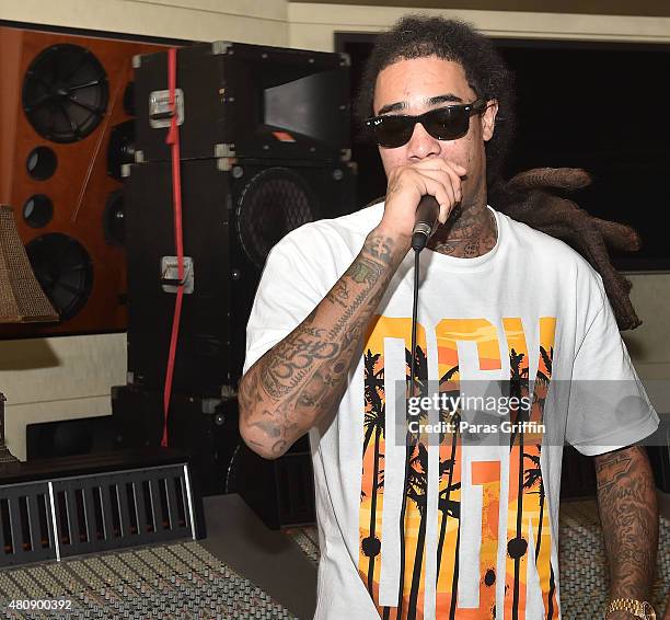 Session Rapper Gunplay Living Legend Listening Session Photos and Premium High Res ...