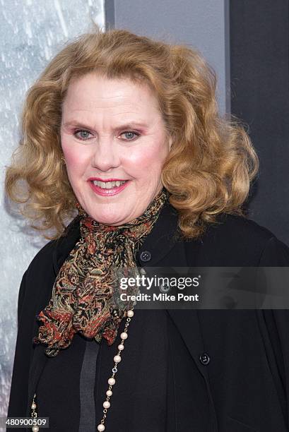Actress Celia Weston attends the "Noah" premiere at Ziegfeld Theatre on March 26, 2014 in New York City.
