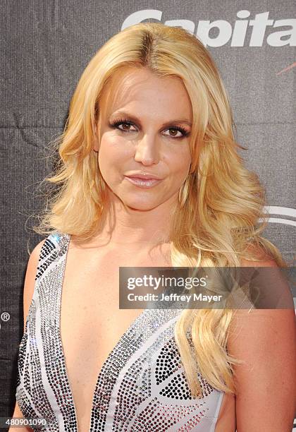 Singer Britney Spears arrives at the The 2015 ESPYS at Microsoft Theater on July 15, 2015 in Los Angeles, California.