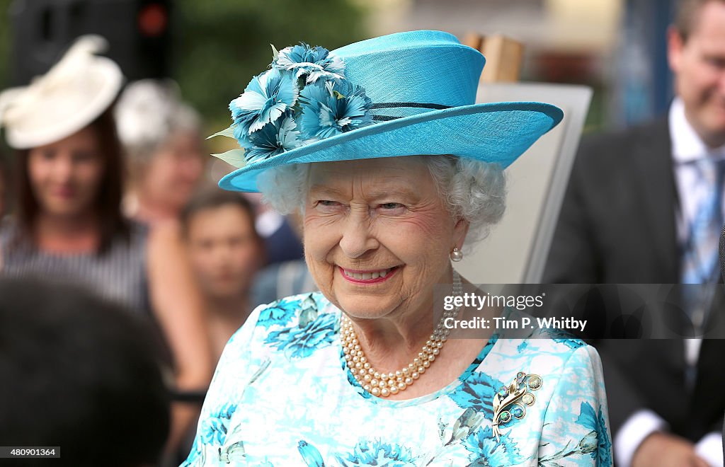 The Queen And Duke Of Edinburgh Visit Barking & Dagenham