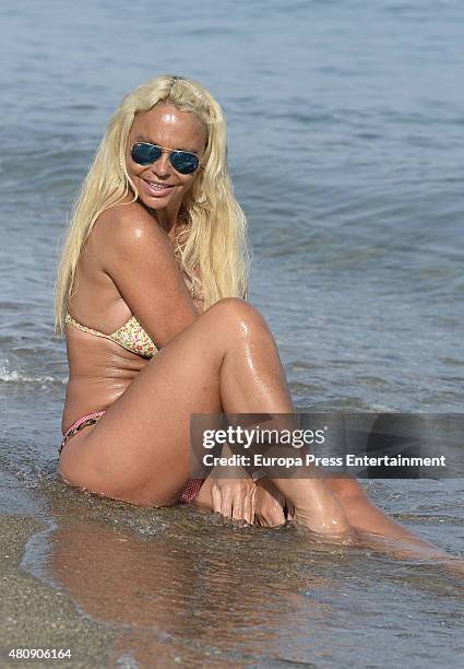 Leticia Sabater is seen on July 6, 2015 in Marbella, Spain.