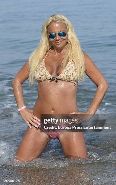 Leticia Sabater is seen on July 6, 2015 in Marbella, Spain.