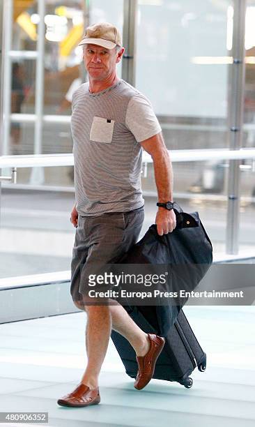 Elsa Pataky's father-in-law Craig Hemsworth is seen on July 7, 2015 in Madrid, Spain.