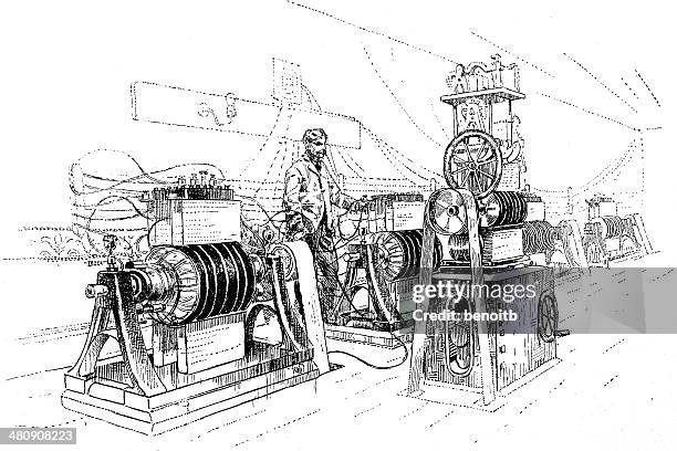 Steam Machine Drawing Part 364 Steam Machine Drawing Stock Photos, High-Res Pictures, and Images ...