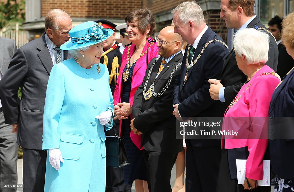 The Queen And Duke Of Edinburgh Visit Barking & Dagenham