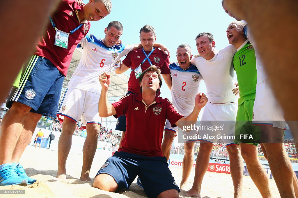 Brazil v Russia: Quarter-final - FIFA Beach Soccer World Cup