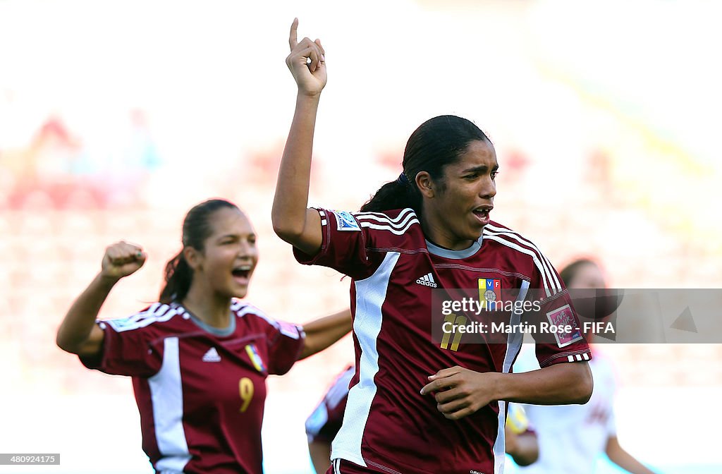 Venezuela v Canada: Quarter Final - FIFA U-17 Women's World Cup Costa Rica 2014