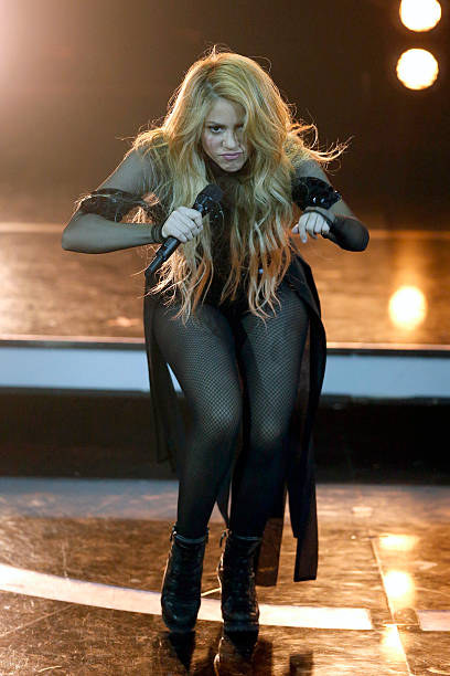Shakira performs at the Echo Award 2014 show on March 27, 2014 in Berlin, Germany.
