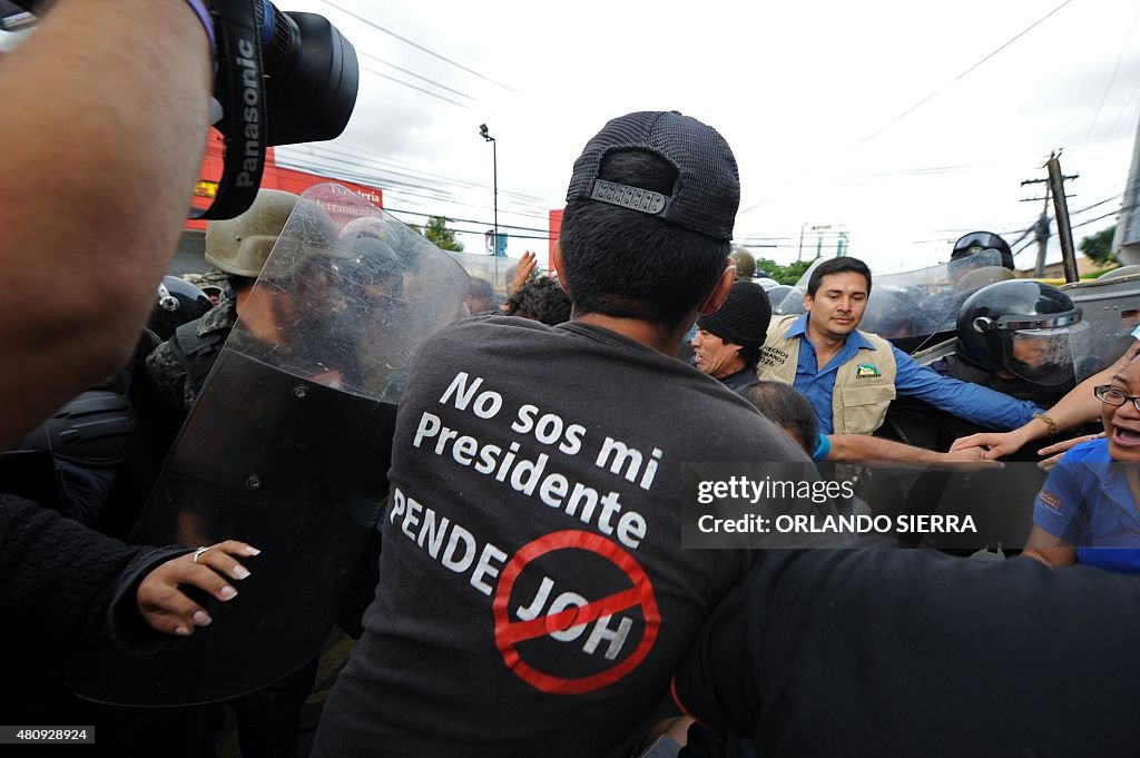 HONDURAS-CORRUPTION-PROTEST