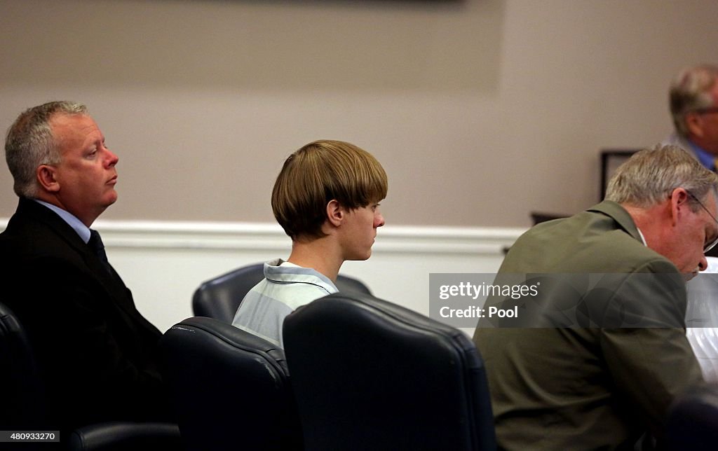 Dylan Roof In Court Over Judge's Gag Order