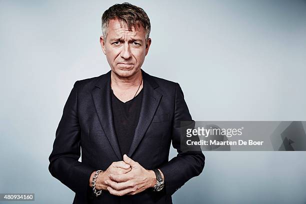 Actor Sean Pertwee of 'Gotham' poses for a portrait at the Getty Images Portrait Studio Powered By Samsung Galaxy At Comic-Con International 2015 at...