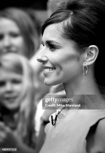 Cheryl Fernandez-Versini attends the London auditions of The X Factor at SSE Arena on July 16, 2015 in London, England.