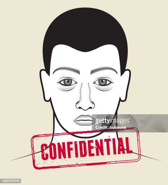royalty free vector illustration confidential stamp - word of mouth stock illustrations
