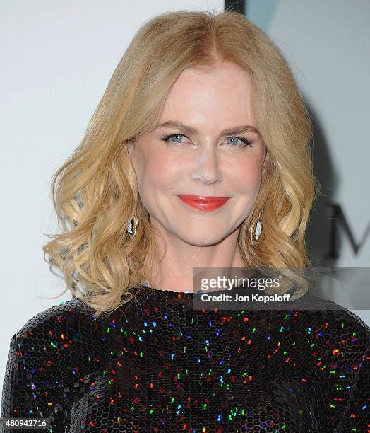 Actress Nicole Kidman arrives at Women In Film 2015 Crystal + Lucy Awards at the Hyatt Regency Century Plaza on June 16, 2015 in Los Angeles,...