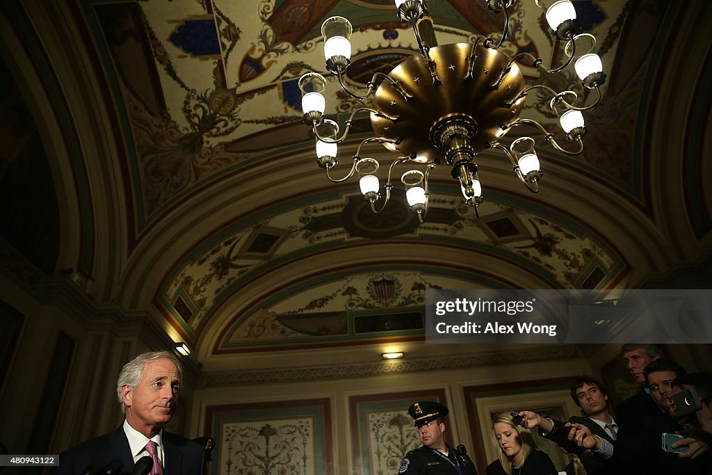 Vice President Biden Meets With Lawmakers On Capitol Hill