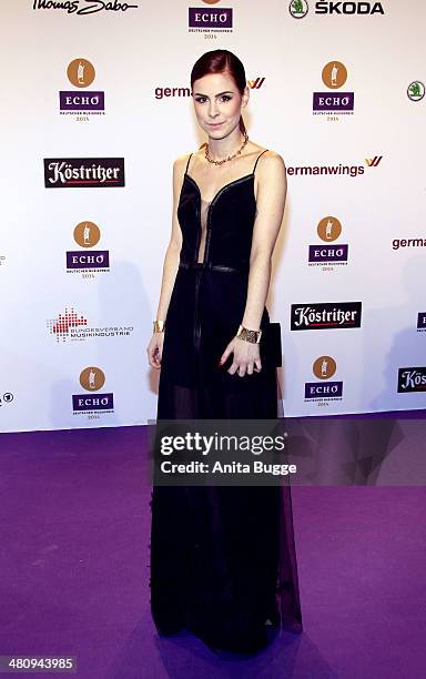 Lena Meyer Landruth attends the 'Echo Award 2014' on March 27, 2014 in Berlin, Germany.