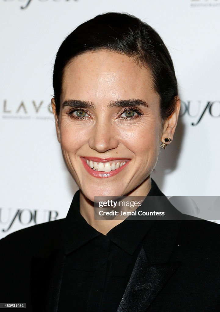 Actress Jennifer Connelly attends the DuJour Magazine Spring 2014
