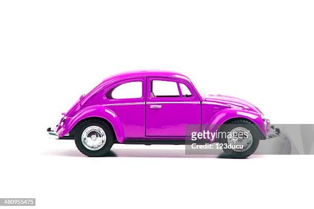 volkswagen beetle - beetle isolated stock pictures, royalty-free photos & images