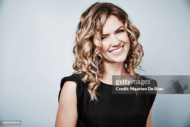 Actress Erin Richards of 'Gotham' poses for a portrait at the Getty Images Portrait Studio Powered By Samsung Galaxy At Comic-Con International 2015...