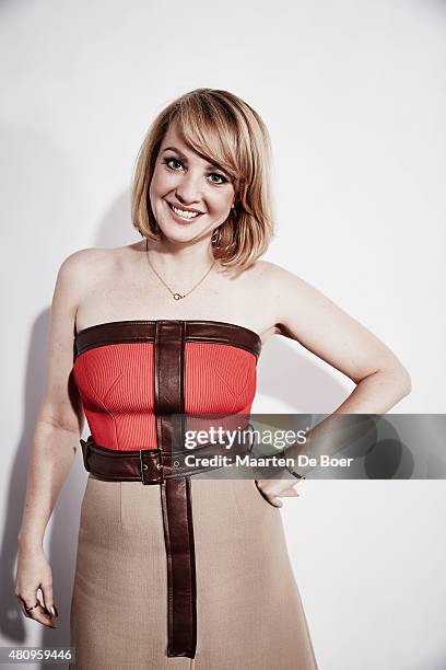 Actress Wendi McLendon-Covey poses for a portrait at the Getty Images Portrait Studio Powered By Samsung Galaxy At Comic-Con International 2015 at...