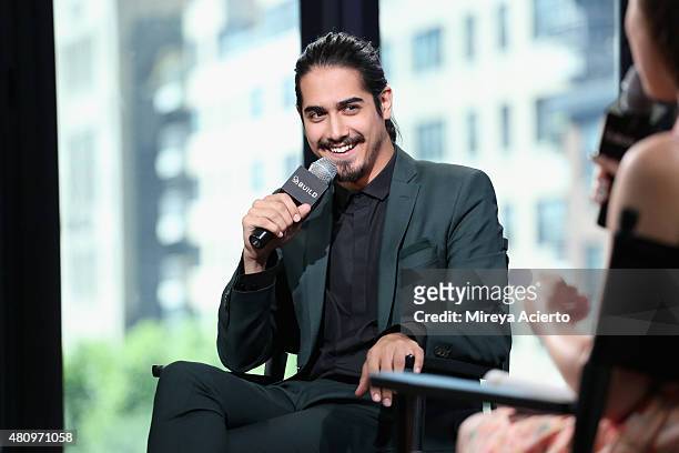 Actor Avan Jogia discusses his new miniseries "Tut" during AOL BUILD Speaker Series at AOL Studios in New York on July 16, 2015 in New York City.