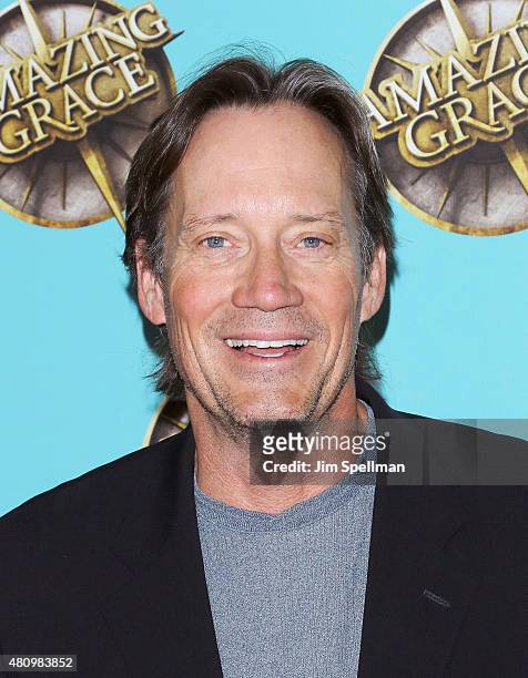 Actor Kevin Sorbo attends the "Amazing Grace" broadway opening night at Nederlander Theatre on July 16, 2015 in New York City.