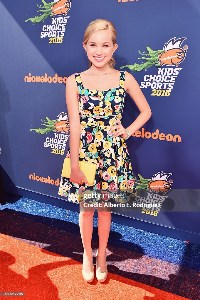 Nickelodeon Kids' Choice Sports Awards 2015 - Red Carpet