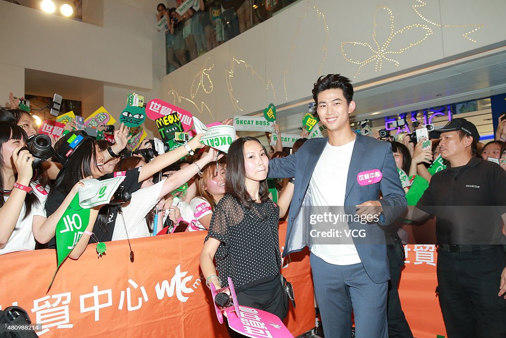 Singer Ok Taec-yeon Visits Hong Kong