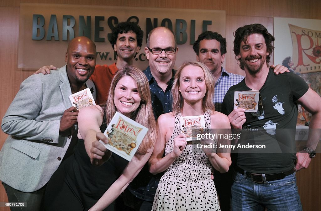 "Something Rotten" Broadway Cast Performance And CD Signing