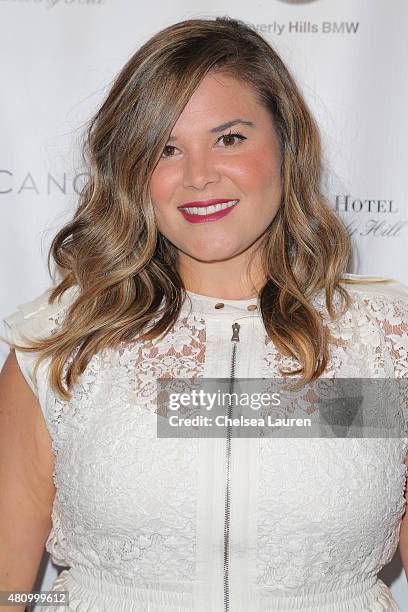 Associate publisher Valerie Robles attends Los Angeles Confidential Women Of Influence Celebration hosted by Christina Hendricks on July 16, 2015 in...