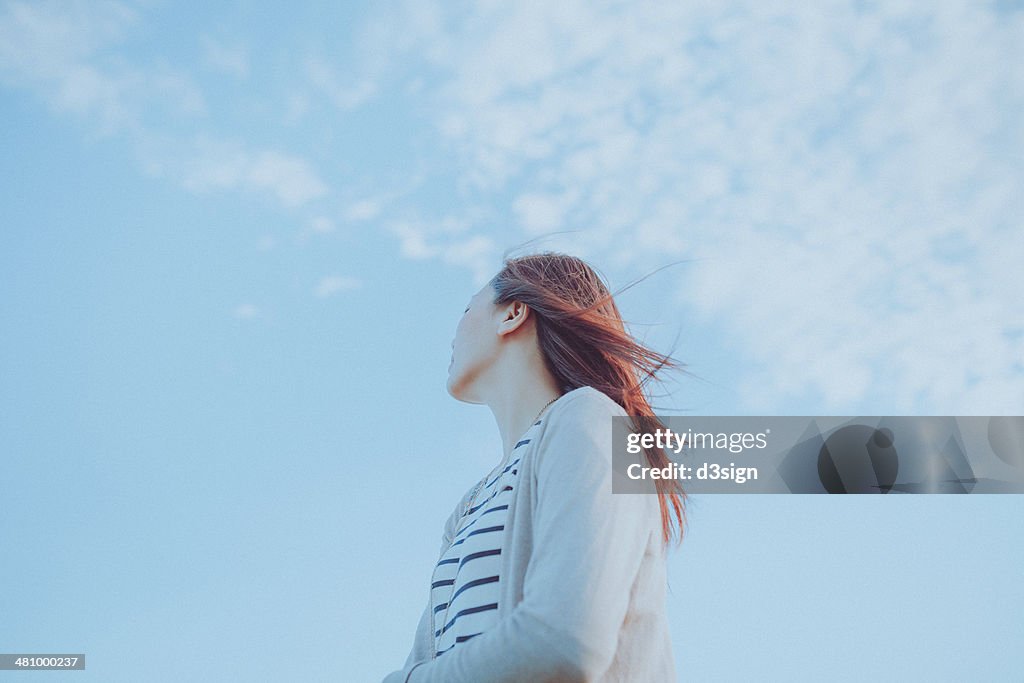 Enjoy gentle wind breeze and smell of fresh air