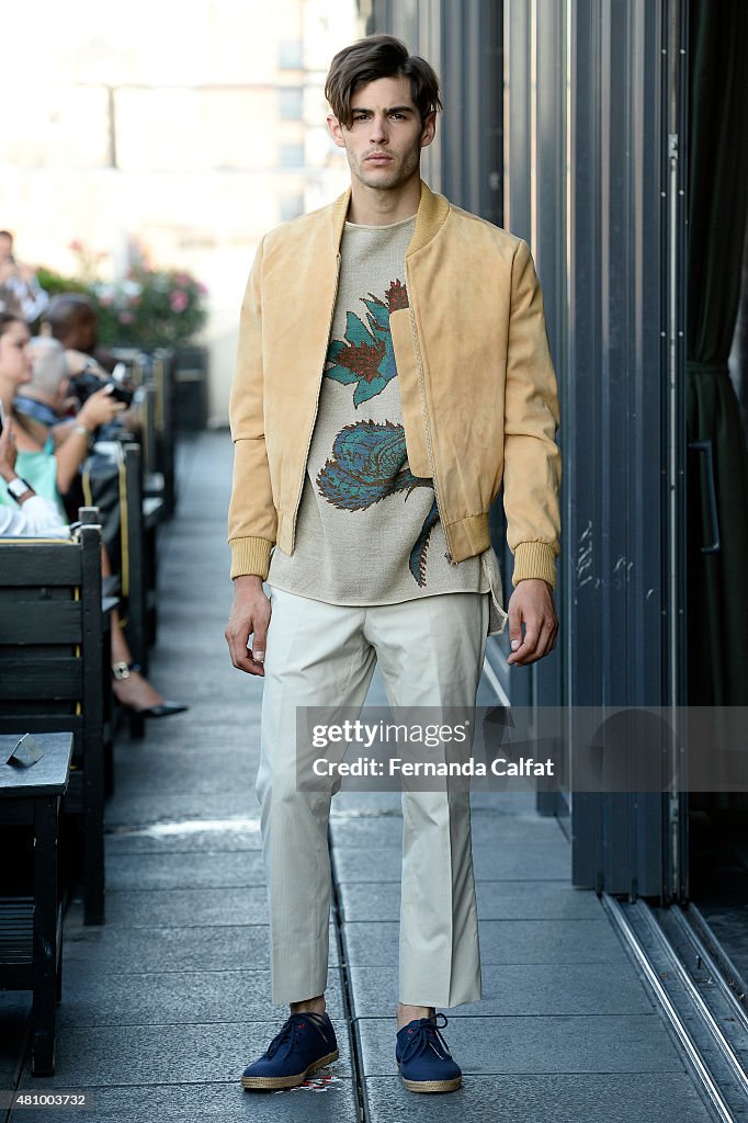 Sergio Davila - Runway - New York Fashion Week: Men's S/S 2016