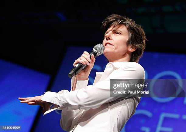 Comedian Tig Notaro emcees Planned Parenthood Federation Of America's 2014 Gala Awards Dinner at the Marriott Wardman Park Hotel on March 27, 2014 in...