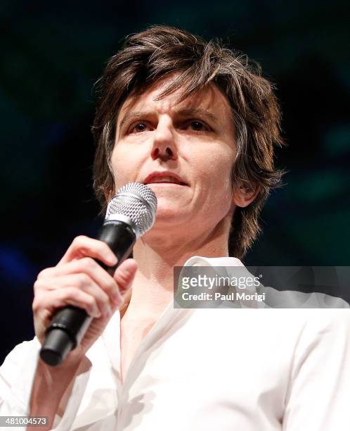 Comedian Tig Notaro emcees Planned Parenthood Federation Of America's 2014 Gala Awards Dinner at the Marriott Wardman Park Hotel on March 27, 2014 in...