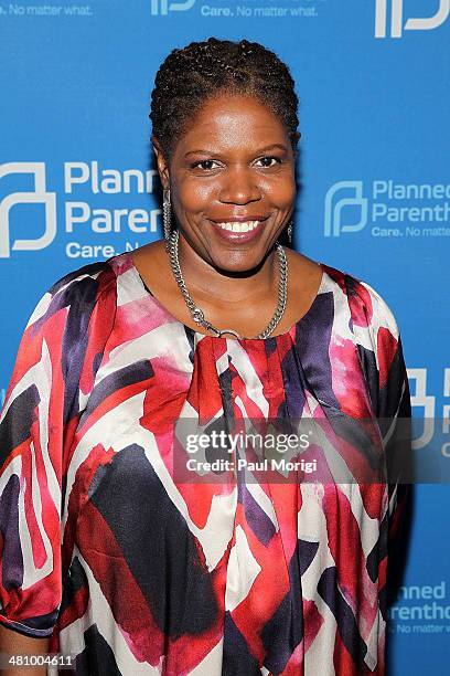 S Sonya Lockett attends the Planned Parenthood Federation Of America's 2014 Gala Awards Dinner at the Marriott Wardman Park Hotel on March 27, 2014...