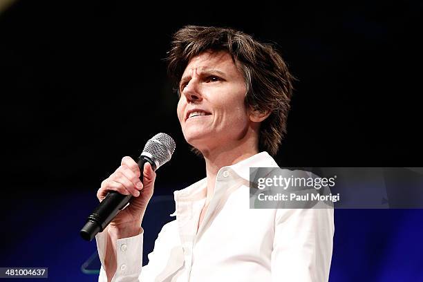 Comedian Tig Notaro emcees Planned Parenthood Federation Of America's 2014 Gala Awards Dinner at the Marriott Wardman Park Hotel on March 27, 2014 in...