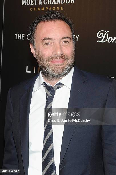 Director Richard Shepard attends the Fox Searchlight Pictures' "Dom Hemingway" screening hosted by The Cinema Society And Links Of London on March...